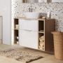 Cersanit City szafka 20 cm podblatowa wisząca dąb S584-025-DSM zdj.10
