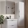 Cersanit Tirso szafka 40x30x160 cm boczna wisząca biała S1015-010 zdj.8