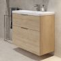 Cersanit City szafka 49,4x39,7x72 cm podumywalkowa wisząca dąb S584-118 zdj.10