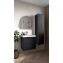 Cersanit Tirso szafka 99,4x44,6x57,2 cm podumywalkowa wisząca czarna S1017-012 zdj.4