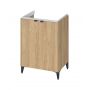 Cersanit Ovida szafka 59,4x45x70 cm podumywalkowa wisząca dąb S1058-010 zdj.3