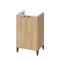Cersanit Ovida umywalka z szafką 50 cm dąb S4047-004 zdj.4