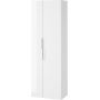 Cersanit City szafka boczna 180 cm wysoka wisząca biały połysk S584-019-DSM zdj.1
