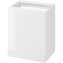 Cersanit City szafka 60 cm z koszem na pranie wisząca biały połysk S584-026 zdj.1