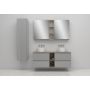 Cersanit Moduo umywalka z szafką 80 cm zestaw meblowy biały S801-221-DSM
