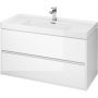 Cersanit Crea umywalka z szafką 100 cm zestaw meblowy biały S801-280 zdj.1