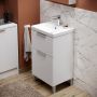 Cersanit City zestaw meblowy 50 cm umywalka z szafką biały połysk S801-421 zdj.7