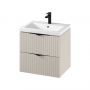 Cersanit Tirso umywalka z szafką 60 cm kaszmir S801-541 zdj.2