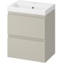 Cersanit Moduo umywalka z szafką 50 cm slim kaszmir S801-593 zdj.1