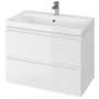 Zestaw Cersanit Moduo umywalka z szafką 80 cm zestaw meblowy EcoBox biały S801-221-ECO zdj.11