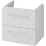 Cersanit Larga zestaw 60 cm szafka podumywalkowa z blatem szary/biały (S932023, S932072) zdj.20
