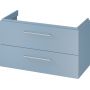 Cersanit Larga zestaw 100 cm szafka podumywalkowa z blatem niebieski/biały (S932025, S932077) zdj.20