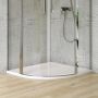 Cersanit Tako Slim brodzik 90x90 cm półokrągły biały S601-120 zdj.7
