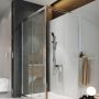 Cersanit Arteco kabina prysznicowa 120x90 cm prostokątna chrom/szkło przezroczyste S157-012 zdj.6