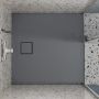 Cersanit Tako Slim brodzik 90x90 cm kwadratowy szary mat S932-162 zdj.5