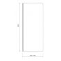 Zestaw Cersanit Moduo kabina prysznicowa 80x80 cm kwadratowa prawa z brodzikiem Tako białym (S162004, S162007, S204011) zdj.8