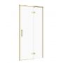 Cersanit Larga drzwi prysznicowe 90 cm uchylne złoty mat/szkło przezroczyste S164-062 zdj.1