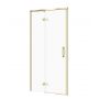 Cersanit Larga drzwi prysznicowe 90 cm uchylne złoty mat/szkło przezroczyste S164-066 zdj.1