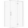 Cersanit City kabina prysznicowa 120x90 cm prostokątna prawa chrom połysk/szkło przezroczyste S584-088 zdj.1