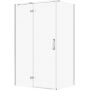 Cersanit City kabina prysznicowa 120x90 cm prostokątna lewa chrom połysk/szkło przezroczyste S584-089 zdj.1
