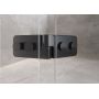 Cersanit City kabina prysznicowa 100x80 cm prostokątna lewa czarny mat/szkło przezroczyste S584-097 zdj.6