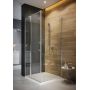 Cersanit Tako Slim brodzik 90x90 cm kwadratowy biały S601-122 zdj.8
