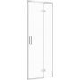 Cersanit Larga drzwi prysznicowe 80 cm prawe chrom/szkło przezroczyste S32-115 zdj.1