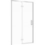 Cersanit Larga drzwi prysznicowe 120 cm lewe chrom/szkło przezroczyste S932-122 zdj.1