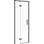 Cersanit Larga drzwi prysznicowe 80 cm lewe czarny/szkło przezroczyste S932-127 zdj.1