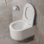 Cersanit Intro miska WC z deską wolnoopadającą wisząca bez kołnierza ze spłukiwaniem wirowym biały połysk S4038-001 zdj.10