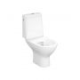 Cersanit Colour kompakt WC z deską wolnoopadającą ze spłukiwaniem wirowym biały K103-050 zdj.4