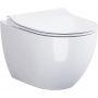 Zestaw Cersanit Urban Harmony miska WC CleanOn wisząca z deską wolnoopadającą Slim biały K701-256 zdj.1