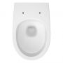 Cersanit Moduo miska WC z deską wolnoopadającą wisząca bez kołnierza ze spłukiwaniem wirowym biały połysk S4013-010 zdj.3
