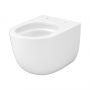 Cersanit Remo miska WC z deską wolnoopadającą wisząca bez kołnierza ze spłukiwaniem wirowym biały połysk S4035-001 zdj.5