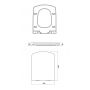Cersanit Easy Set 880 miska WC CleanOn z deską wolnoopadającą i stelaż podtynkowy Aqua z przyciskiem spłukującym Actis chrom błyszczący S701-203 zdj.13