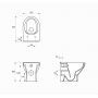 Cersanit Moduo miska WC CleanOn stojąca z deską slim wolnoopadającą Delfi biała S701-265 zdj.2
