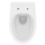 Cersanit Moduo Set B39 miska WC CleanOn z deską wolnoopadającą Slim i stelaż podtynkowy Aqua z przyciskiem spłukującym Stero szkło białe S701-293 zdj.6