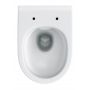 Zestaw Cersanit Zen Set B226 miska WC Clean On z deską wolnoopadającą slim i stelaż podtynkowy z przyciskiem spłukującym Accento Circle chrom błyszczący S701-411 zdj.6