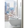Zestaw Cersanit Virgo miska WC wisząca CleanOn z deską wolnoopadającą biały S701-427 zdj.6
