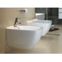 Zestaw Cersanit Virgo miska WC wisząca CleanOn z deską wolnoopadającą biały S701-427 zdj.7