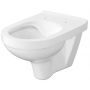 Zestaw Cersanit Zip miska WC wisząca SimpleOn z deską wolnoopadającą Slim biały S701-567 zdj.2