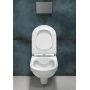 Zestaw Cersanit Zip miska WC wisząca SimpleOn z deską wolnoopadającą Slim biały S701-567 zdj.7