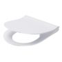 Cersanit City Oval miska WC wisząca Clean On z deską wolnoopadającą Slim EcoBox biały K701-104-ECO zdj.8