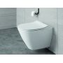 Cersanit City Oval miska WC wisząca Clean On z deską wolnoopadającą Slim EcoBox biały K701-104-ECO zdj.4