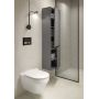 Zestaw Cersanit Crea Oval miska WC wisząca Clean On z deską wolnoopadającą Slim EcoBox biały S701-212-ECO zdj.4