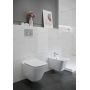 Cersanit City Square miska WC wisząca Clean On z deską wolnoopadającą Slim EcoBox biały S701-405-ECO zdj.6