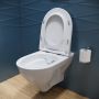 Cersanit Mille miska WC wisząca Clean On z deską wolnoopadającą Slim EcoBox biały S701-453-ECO zdj.4