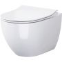Zestaw Cersanit Zen miska WC Clean On z deską wolnoopadającą Slim EcoBox biały S701-582 zdj.1