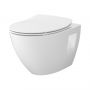 Cersanit Moduo Plus miska WC wisząca CleanOn z deską wolnoopadającą Slim biała S701-724 zdj.1