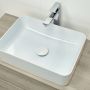 Cersanit Crea umywalka 49,5x34,5 cm prostokątna nablatowa biała K114-001-BOX zdj.7